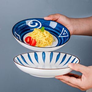 Custom Factory Price Pad Printing Dinner 7/8 Inch <b>Ceramic</b> Cheap Charger <b>Plate</b> for Hotel - Product Image 6