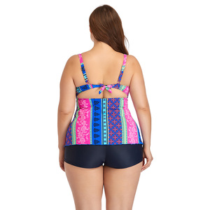 Maillot de bain grande taille à imprimé rétro, sexy, pour femmes, <span class=keywords><strong>bikini</strong></span>, vente en gros, 2023 - Product Image 4