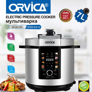 Cuisinière électrique à pression ORVICA, norme européenne, 7L, multifonctionnelle, adaptée à un usage domestique, cuisson du riz, préparation de soupes et de ragoûts - Product Image 3