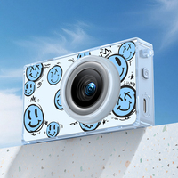 Kamera Digital Mini Portabel 64MP & Camcorder Video Multifungsi Ringkas Point & Shoot untuk Anak-anak dengan Elemen Sensor CMOS