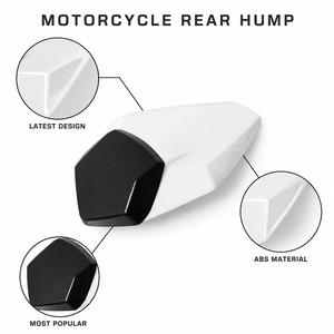 Carenado Trasero de Asiento (Hump Seat Cowl) para <span class=keywords><strong>Kawasaki</strong></span> <span class=keywords><strong>ZX</strong></span>-6R 636 Ninja 2019-2025, Cubierta de Asiento de Pasajero ABS, Cubierta de Asiento Individual, Negro Mate Verde - Product Image 3