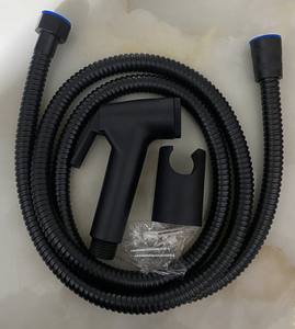 Pistolet de pulvérisation pour toilettes <span class=keywords><strong>noir</strong></span> <span class=keywords><strong>mat</strong></span>, laveuse pour femmes, ensemble IShattaf, pulvérisateur manuel pour bidet, pistolet de pulvérisation pour salle de bain, toilettes - Product Image 1