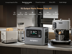 Capacidad expandible 2048Wh-10240Wh Sistema de respaldo de energía Estación de energía portátil de onda sinusoidal pura Generador de energía solar para exteriores - Product Image 2