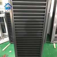 Système automatique d'obturation à lame en aluminium à ouverture verticale pour façade de bâtiment façade murale pour clôture à persiennes
