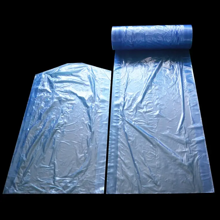 Personalizado impresso eco-friendly ldpe vestuário poli saco rolo seco limpeza sacos plásticos