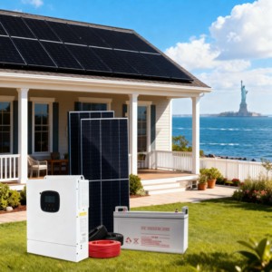 ระบบโซลาร์เซลล์แบบออฟกริด 10KW 20KW กันน้ำ 48V ติดตั้งง่ายสำหรับห้องโดยสาร ระบบพลังงานแสงอาทิตย์แบบออฟกริด OEM 5.5KW-OFF -31A 10KW 2 - Product Image 1