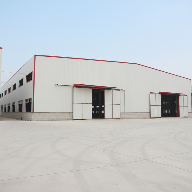 Prefabricated Steel Structure Factory Workshop, Custom Industrial Warehouse & Production Plant