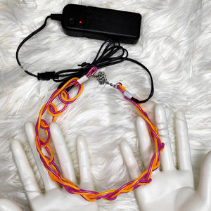 קליטה El חוט אספקת קישוט חדש מהבהב קולר שרשרת מסיבת מוצר רעיונות 2022 - Product Image 6