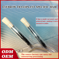 Produk Baru Ekstensi Rambut Individual untuk Alis Rambut Asli Alis Palsu Ekstensi Alis Buatan