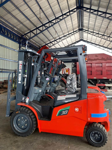 Mini elevador eléctrico de horquilla, batería de iones de litio, 3 toneladas, 2,5 T, mástil de 3,5 toneladas, ventilador de cabina de carretilla elevadora de 6 metros a la venta - Product Image 6