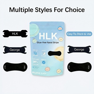 Bandes nasales innovantes HLK sans colle, retrait indolore, hypoallergéniques, pour peaux sensibles, pour améliorer la respiration - Product Image 6