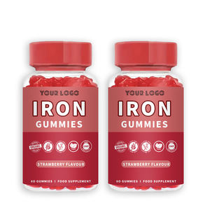 Suministro a granel fabricante de gomitas de hierro compatible con energía glóbulos rojos salud inmune suplemento de hierro suave para mujeres - Product Image 5