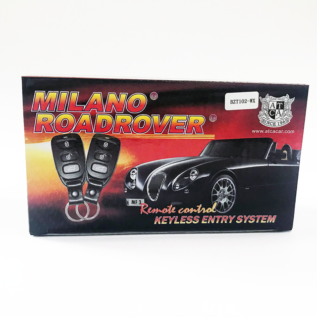 Milano & RoadRover Wireless Remotes Control Keyless Entry System with Trunk Release
