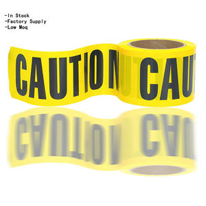 Barrière d'avertissement de danger non adhésive personnalisée rouleaux de ruban de mise en garde décorations de fête d'Halloween ne pas traverser le ruban de scène de crime de la <span class=keywords><strong>police</strong></span> - Product Image 1