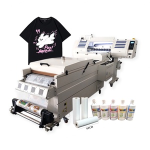 Impresora DTF Digital I3200 de 4 Cabezales, 60 cm, para Película PET, Impresora DTF para Camisetas, Máquina de Impresión DTF con Agitador de Polvo, Impresora DTF I3200 - Product Image 2