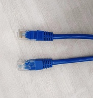 Cable de Red UTP Cat5e 26AWG CCA de PVC de Alta Calidad de Fábrica, Longitud y Color Opcionales, Cable de Conexión RJ45 de 5 Metros para Ethernet