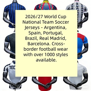 Camiseta de Fútbol Personalizada 2025, Nuevo Diseño, Secado Rápido, Uniforme de Fútbol Retro, Conjunto de Fútbol - Product Image 1