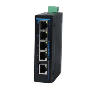 Hot bán 1000M 5 cổng công nghiệp Ethernet chuyển đổi 1000Mbps không được quản lý 35 mét Din Rail 4000V chống sét cổ - Product Image 2