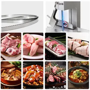 Heavy Duty Meat Cutting Machine Bone Saw / Butcher Used Automatic Bones Saw Cutting Machine Meat Slicer