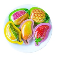 Trendy Snack: Halal & Kosher gecertificeerde fruitige gummyballen, 15g bulkverpakking, kinderen zijn er dol op, aanpasbaar