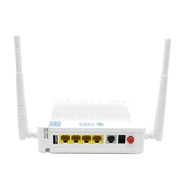 Gpon Ont Modem F663 F663NV3A Used 1GE+TEL+3FE+WIFI GPON ONU Xpon Wifi Onu Router XPON GPON EPON 2.4G F663NV3A