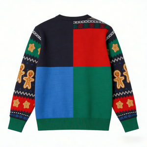 <span class=keywords><strong>Pull</strong></span> de Noël amusant, motif Bonhomme en pain d'épices, Ninja, Pirate, Père Noël, vente en gros OEM, <span class=keywords><strong>pull</strong></span> tricoté pour hommes et femmes, idéal pour les fêtes de Noël - Product Image 3