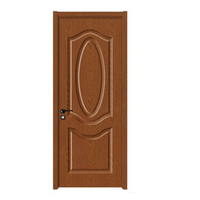 Porte intérieure accordéon moderne en bois et PVC coloré avec finition coulissante