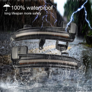 Clignotant LED dynamique pour audi, feu de côté séquentiel, pour <span class=keywords><strong>Skoda</strong></span> Superb A7 2016 2017 2018 2019 - Product Image 4