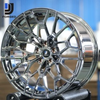 Jantes de voiture de tourisme DJJ forgées sur mesure 5x112 polies argentées légères pour moyeu BMW G80 G81 M3 G82 G83 M4 G87 M2
