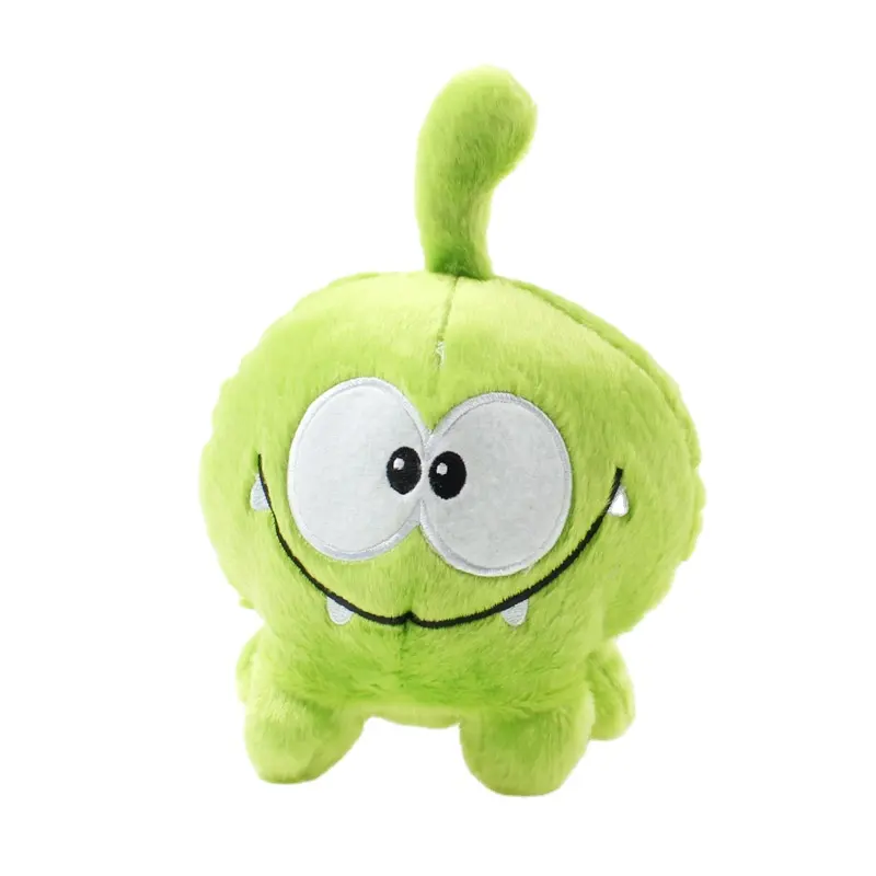 Cut the rope plush toy hot sale 20cm cheap cut the rope candy monster little frog doll big eyes green monster plush toy for kids