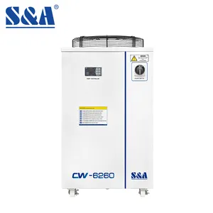 Machine de refroidissement par CW-6260BN S & A Machine de moulage par injection Refroidisseur d'eau refroidi par air de laboratoire industriel