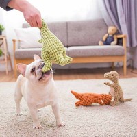 Mainan Plush Tahan Gigitan dan Tahan Lama untuk Anjing & Kucing-0-24 Bulan Buatan Guangdong Model 1474-Paling Laris
