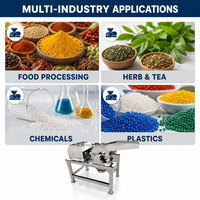 Machine de broyage industrielle pour la production de poudre, destinée à la transformation des aliments, produits chimiques, épices, herbes et céréales