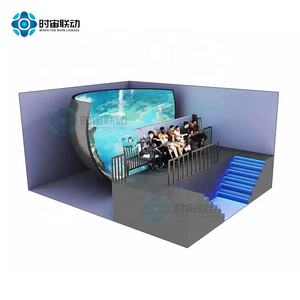 Cinéma immersif à écran sphérique 360°, cinéma 5D, dôme 7D, cinéma volant en intérieur, cinéma 9D, plateforme de mouvement 6 DoF, système d'effets spéciaux - Product Image 2