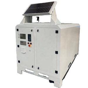 간단한 탱크 게이지 시스템과 태양 전지판을 갖춘 미니 연료 스테이션 - Product Image 2