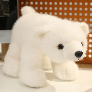 2025 nouveau cadeau d'animal en peluche d'<span class=keywords><strong>ours</strong></span> simulé personnalisé pour les enfants noir, marron, polaire - Product Image 2