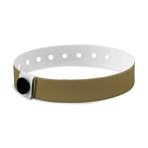 Bracelet en vinyle personnalisable, merchandising promotionnel - Product Image 3