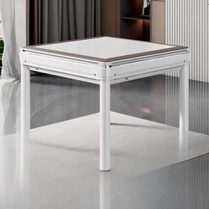 Mesa de Mahjong Metálica Plegable Automática, Mesa de Comedor Inteligente Silenciosa para Dos Usuarios, Cuatro Asientos, Modelo WQ2026071501, Diseño Plegable, Almacenamiento Compacto - Product Image 6