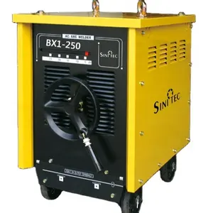 MOVING CORE AC SMAW/ARC welder, transformer type heavy duty arc bx1welding machine welder ac arc welding equipment with wheel