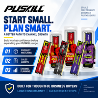 PUSKILL Mémoire RAM DDR4 haute vitesse 16 Go 3200 MHz CL16 pour ordinateur de bureau, module UDIMM 288 broches pour mise à niveau de PC et reconstruction de système