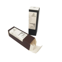 Vente en gros de boîte blanche personnalisée à double insertion boîte d'emballage cosmétique boîte d'aromathérapie