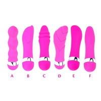 Fabrikverkauf: Leiser Vibrator für Masturbation, 6 Mini-AV-Stäbe, IPX6 wasserdicht, umweltfreundliches Silikon, Klitorisstimulator