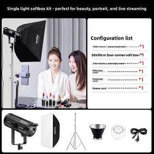 Godox SL300W/SL300BI Luz de Relleno LED de Tercera Generación para Transmisión en Vivo, Fotografía, Estudio, <span class=keywords><strong>Video</strong></span> y Retratos - Product Image 6