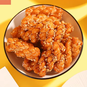 Huanglaolu, collation traditionnelle chinoise, collation croustillante en pâte torsadée, collation emballée individuellement pour les fêtes et les loisirs, 160g - Product Image 3