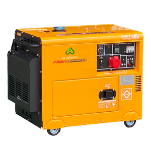 Générateur portable 10 kVA et 12 kVA, 10 kW, 15 kVA, 5 kVA, triphasé, monocylindre, fréquence 50/60 Hz, type silencieux - Product Image 4