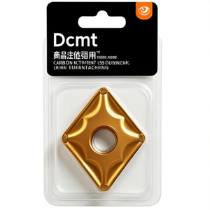 Inserto de torneado Dcmt Mx de 55 grados positivo para mecanizado de metales - Product Image 2