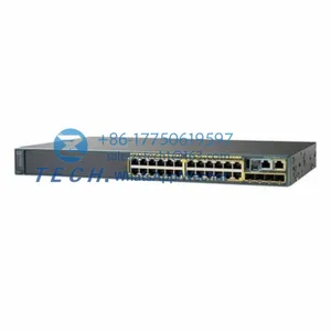 Nouveau joint en stock Catalyst 2960X série 24 ports LAN Base commutateur empilable Modules WS-C2960X-24TD-L équipement électrique