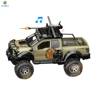 Ensemble de camion tactique Commando Elite Ops Simulation de mission professionnelle Équipement d'aventure de combat de guerre en plastique durable