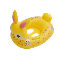 Anneau de natation gonflable en plastique PVC pour bébé et enfant de 0 à 5 ans Anneau de natation mignon style animal et bouée pour bébé