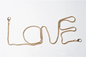 Tùy Chỉnh Túi Chuỗi Phụ Kiện Phần Cứng Nguồn Cung Cấp Túi Rose Gold Kim Loại Phần Xử Lý Đầy Màu Sắc Sắt Rắn Chuỗi Dây Đeo Cho Túi Xách - Product Image 6